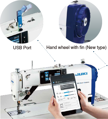 Management of sewing performance and sewing machineby the utilization of IoT(Internet of Things)
