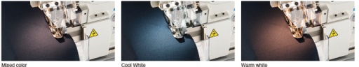 Operator fatigue reduction (LED light) Standard equipment with all series