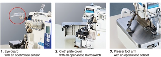 The cover sensor unit and cover microswitch unit